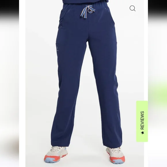 NWT Dolan Madeleine High Waisted 8-Pocket CORE Scrub Pant In Navy Various Sizes - Picture 4 of 13